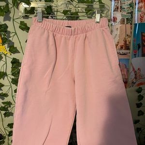 pink rosa sweatpants